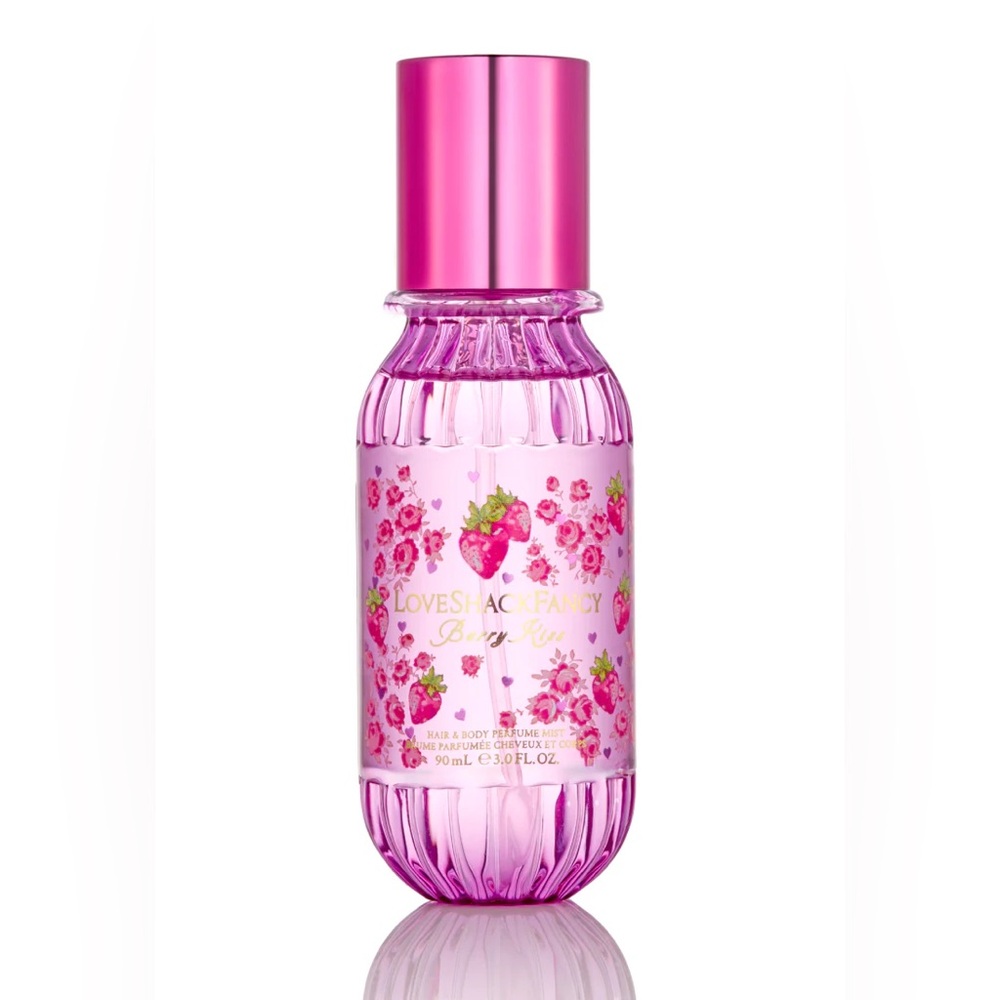 LoveShackFancy Berry Kiss Floral Body Fragrance Mist